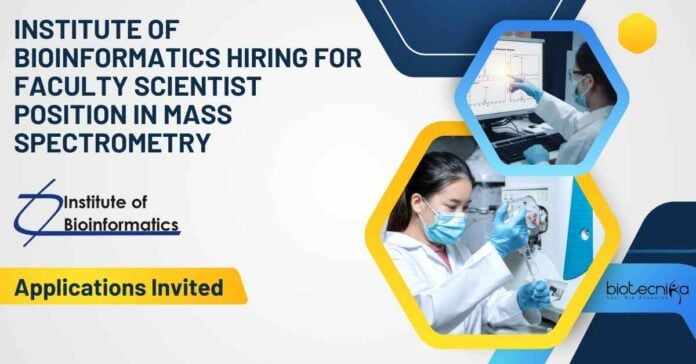 Institute of Bioinformatics Hiring