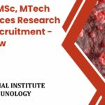 NII Delhi MSc, MTech Life Sciences Research Fellow Recruitment – Apply Now Life Sciences Research Job at NII