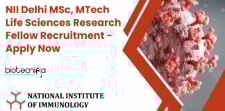 Life Sciences Research Job at NII