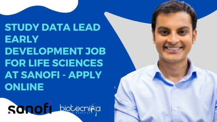 Study Data Lead Early Development Job
