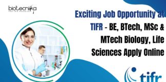 TIFR Mumbai Project Recruitment