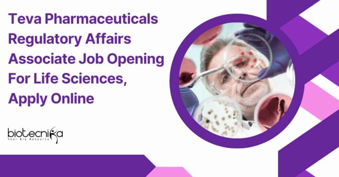 Teva Pharmaceuticals Regulatory Affairs Associate