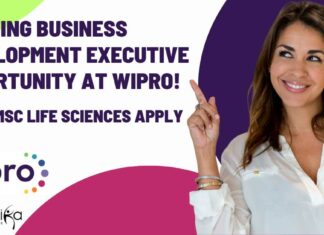 Wipro Life Sciences BDE Job
