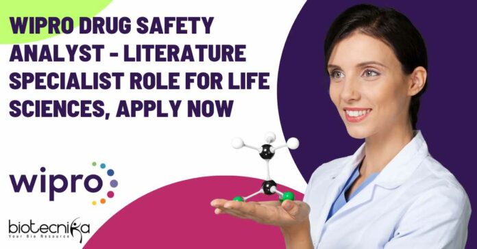 Wipro Drug Safety Analyst