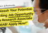 NIAB Life Science Project Job With Rs. 47,000 pm Pay – Apply Now NIAB Life Science Project Job