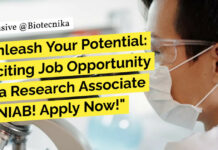 NIAB Life Science Project Job