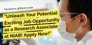 NIAB Life Science Project Job