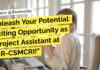 Exciting Opportunity as a Project Assistant at CSIR-CSMCRI! BSc Biotech & Microbiology Apply CSIR-CSMCRI BSc Biotech Job - Microbiology Apply Now