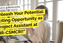 CSIR-CSMCRI BSc Biotech Job - Microbiology Apply Now