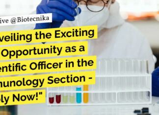 QC Scientific Officer Job