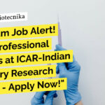 ICAR-IVRI Young Professional Job Opportunity For Life Sciences, Attend Walk-In-Interview ICAR-IVRI Young Professional Job Opportunity