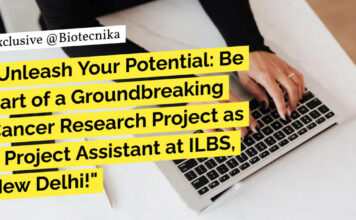 Cancer Research Project Assistant Recruitment at Govt ILBS Delhi! Apply Now Govt ILBS Delhi Project Job