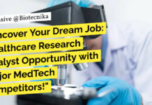 Biotechnology Healthcare Research Analyst