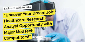 Biotechnology Healthcare Research Analyst