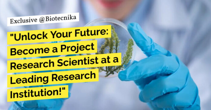 Project Research Scientist Job For PhD Life Sciences at IISER TVM - Apply Now