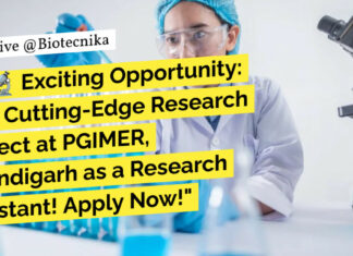 PGIMER Immunology & Biotech Research Recruitment