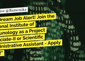 National Institute of Immunology Life Sciences Project Recruitment – Applications Invited NII Project Vacancy Recruitment