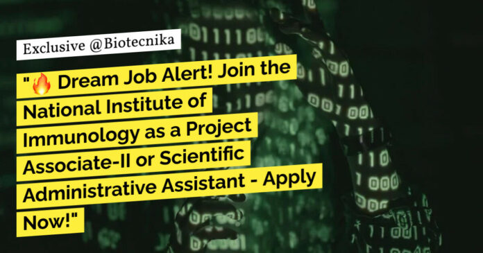 NII Project Vacancy Recruitment