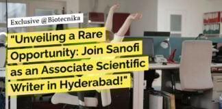 Sanofi Associate Scientific Writer - Life Sciences Apply Online