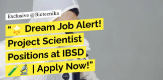 IBSD Life Sciences Jobs