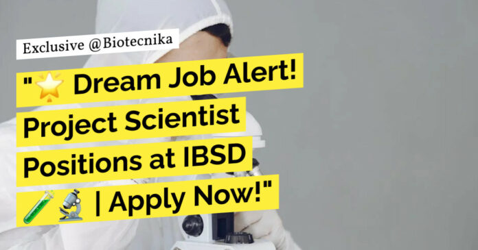 IBSD Life Sciences Jobs