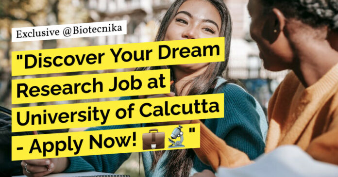 Calcutta University Biological & Life Sciences R&D