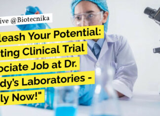 Clinical Trial Associate Job at Dr. Reddy’s Laboratories - Apply Now!