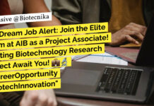 Amity Institute of Biotechnology Life Science Project Associate Recruitment - Apply Now