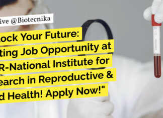 ICMR-NIRRCH Biotech Project Jobs - Life Sciences Apply Online