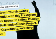 MAHE Life Sciences Research Fellow