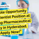 Biology Scientist Job at Dr Reddy's - Apply Online Now