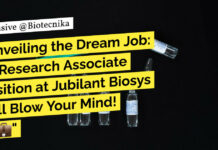 Jubilant Biosys Biotech Vacancy