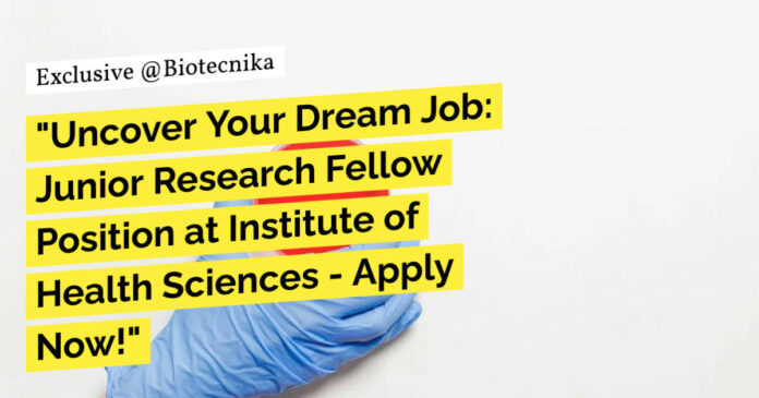 Presidency University Project Vacancy For Biology, Apply Now