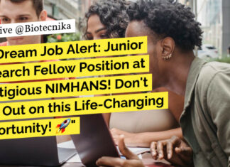 NIMHANS Research Job Openings