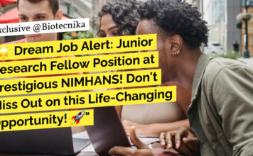 NIMHANS Research Job Openings