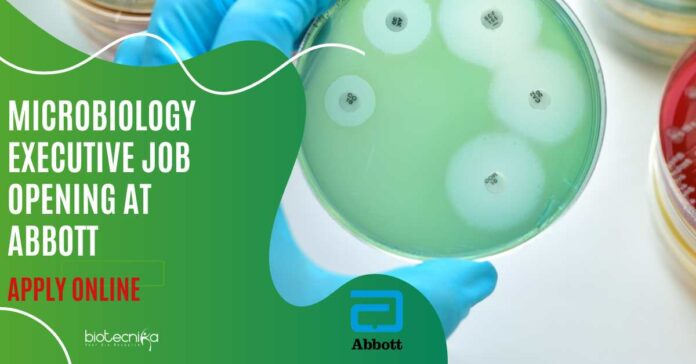Microbiology Executive Job Opening