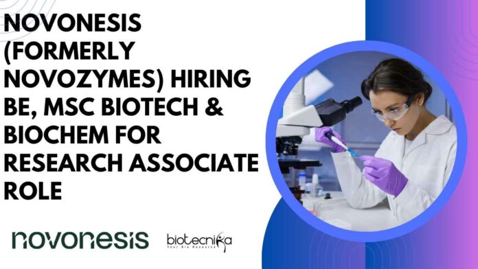 Novonesis Biotech Research Associate Job