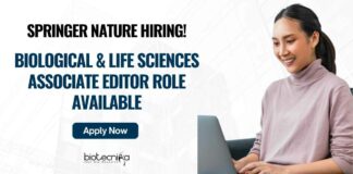 Springer Nature Life Sciences Associate