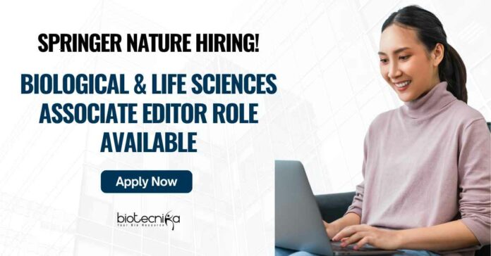 Springer Nature Life Sciences Associate