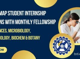 CSIR-CIMAP Student Internship Positions