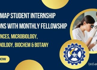CSIR-CIMAP Student Internship Positions