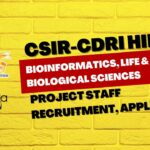 CSIR-CDRI Bioinformatics Project Job