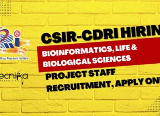 CSIR-CDRI Bioinformatics Project Job