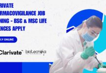 Clarivate Pharmacovigilance Job Opening