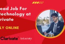 IP Lead Job For Biotechnology at Clarivate – Apply Online IP Lead Job For Biotechnology