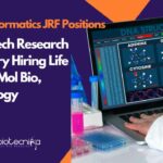 Govt Bioinformatics JRF Positions