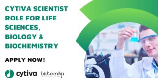 Cytiva Scientist Role