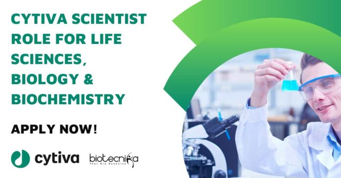 Cytiva Scientist Role
