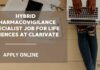 Hybrid Pharmacovigilance Specialist Job for Life Sciences at Clarivate – Apply Online Hybrid Life Sciences Jobs India