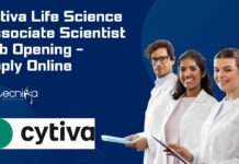 Cytiva Life Science Associate